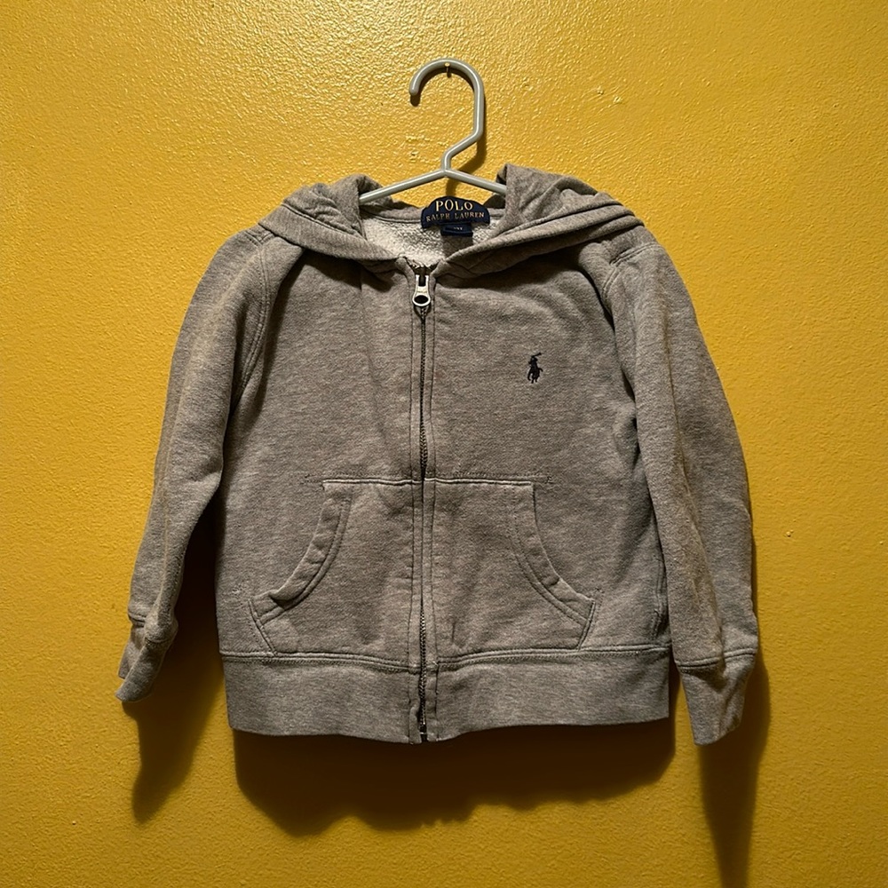 Polo Ralph Lauren Hoodie in Heather Gray & size 3T